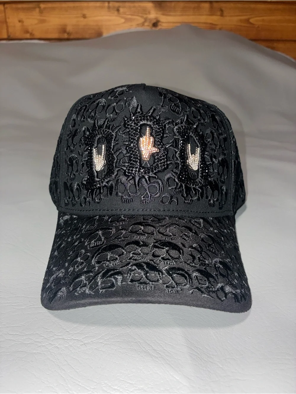 Barbas hats BBB Hand Skull